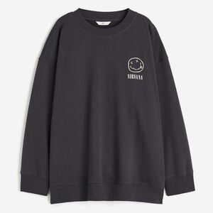 Nirvana H&M Oversized Crewneck